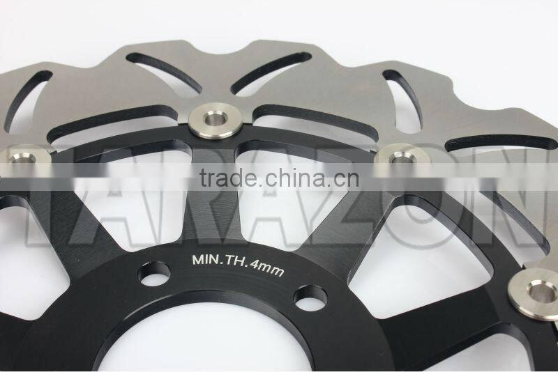 High performance wave floating brake disc rotors for Suzuki GSF Bandit 1200