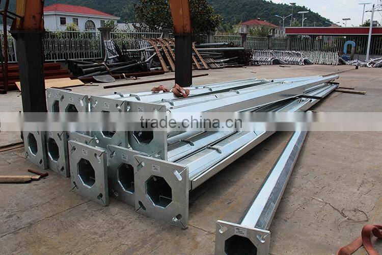 decorative light pole folding street lighting light pole parts