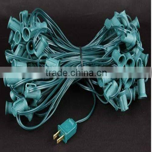 C9 string lights