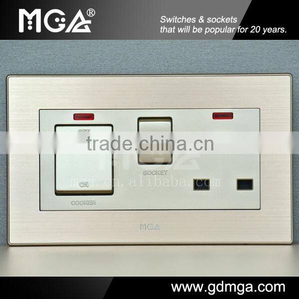 kitchen socket / switched socket / wall socket and switches