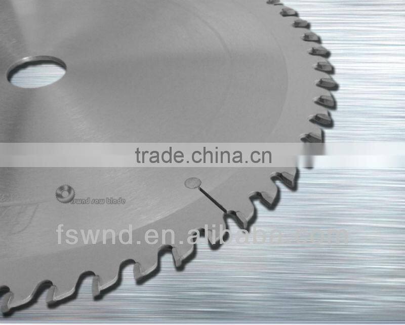 Fswnd hardwood /soft wood cutting tct circular sawblade with Anti-Kick-Back teeth