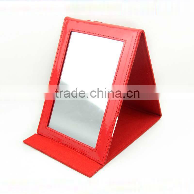 PU Leather Mickey Mouse Foldable Table Makeup Mirror