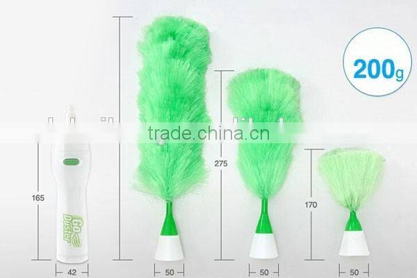 Hot sale Super magical electric PP household duster,easy cleaning duster, Convenient and flexible duster,