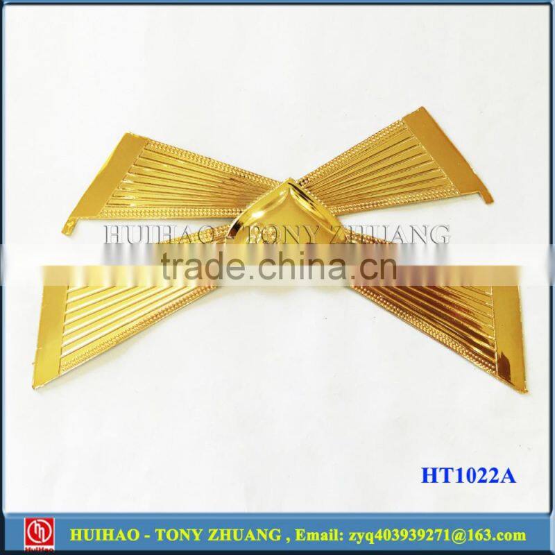 Gold color TPU plating shoes clip decorative chain (HT1104A)