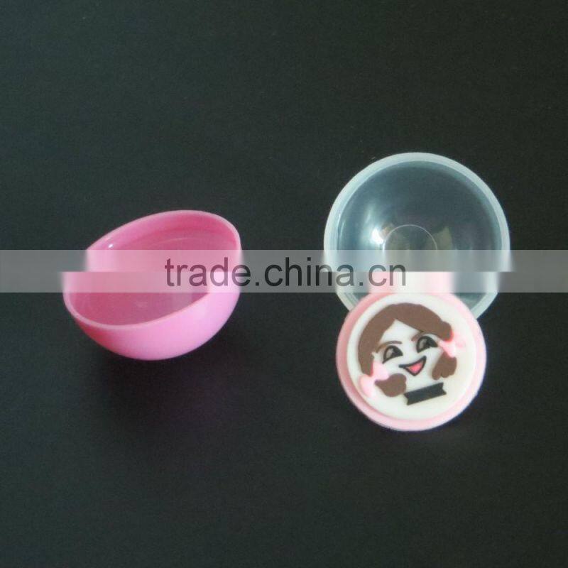 Promotional Gift Cute Shaped Cartoon PVC Fridge Magnet In Capsule