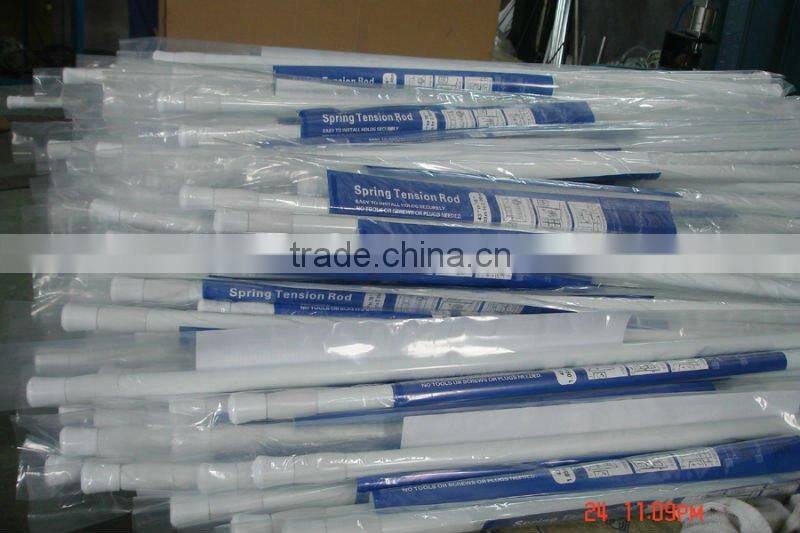 bath accessories telescopic shower curtain rod