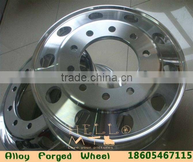 professional aluminum semi truck wheels