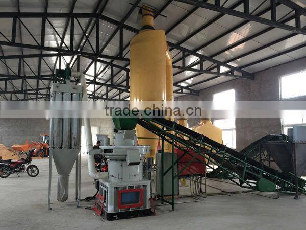 YULONG Brand wood pellets machinery line(1-1.5ton/h)
