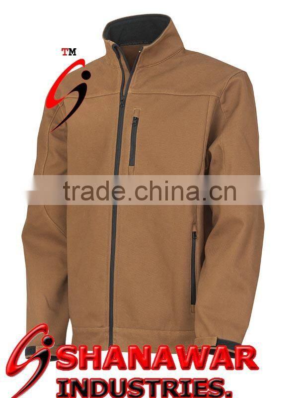 Lightweight Fashion Men Softshell Jacket For Winter
