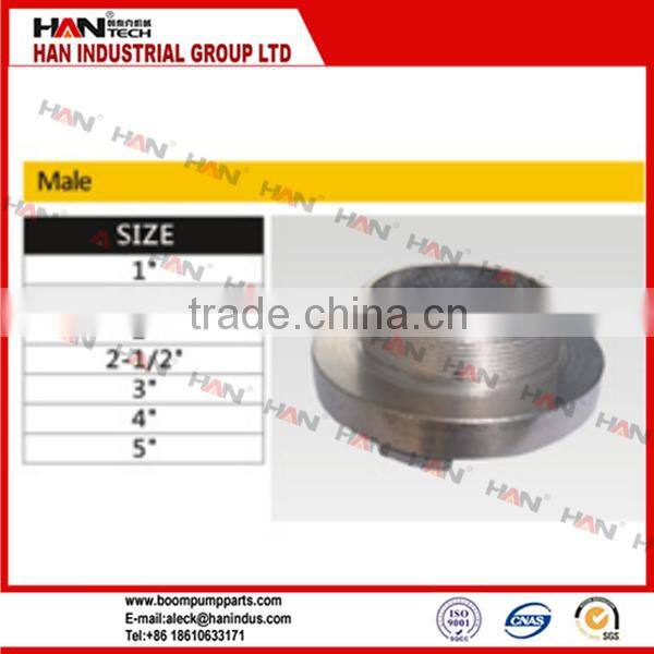 Schwing clamp DN150/125 with wedge-type OEM 10043559 coupling for putzmeister concrete pump spare parts