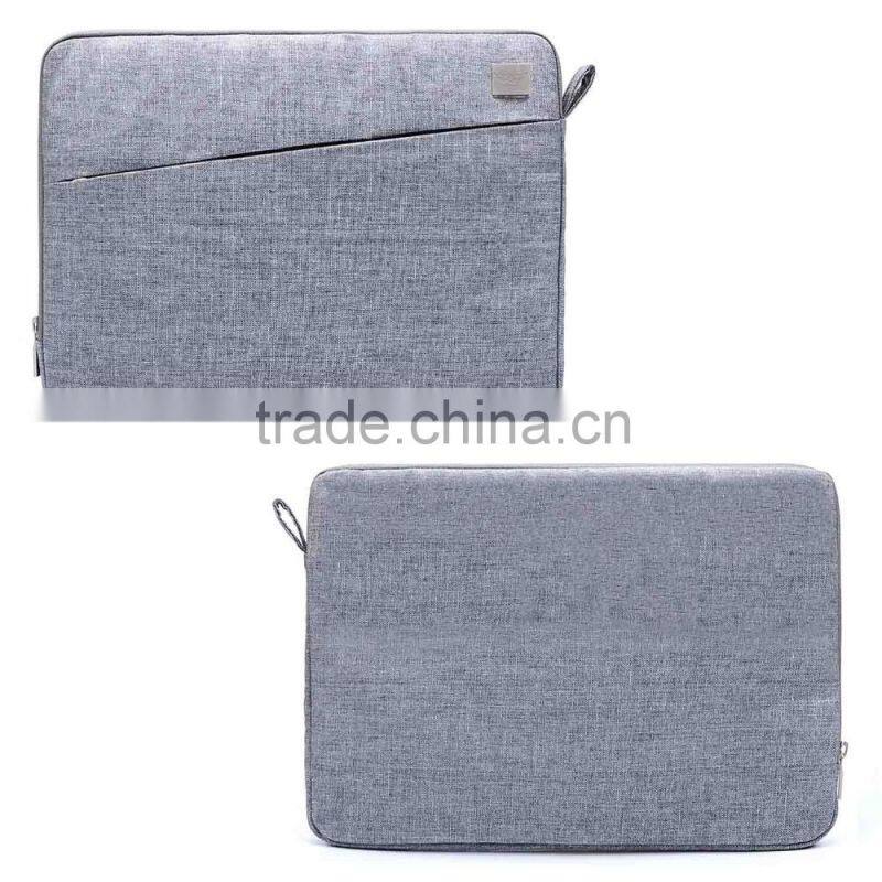 Large Canvas Zip Shopping Travel School Bookbag Built-in Laptop Sleeve Fits 12-inches Tablet school bag CS-AW513(1)