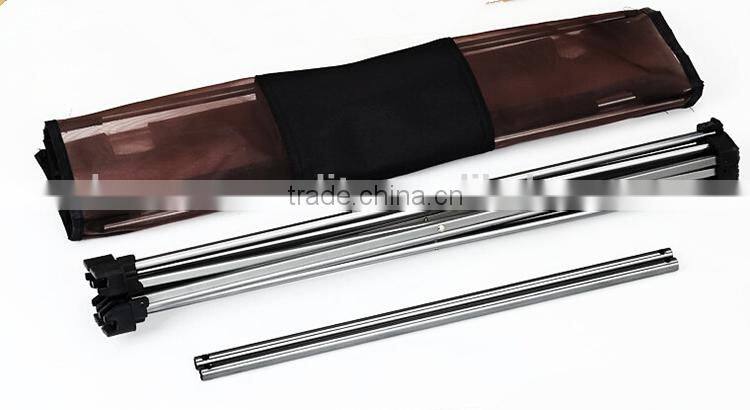 folding camping picnic table with cup holders