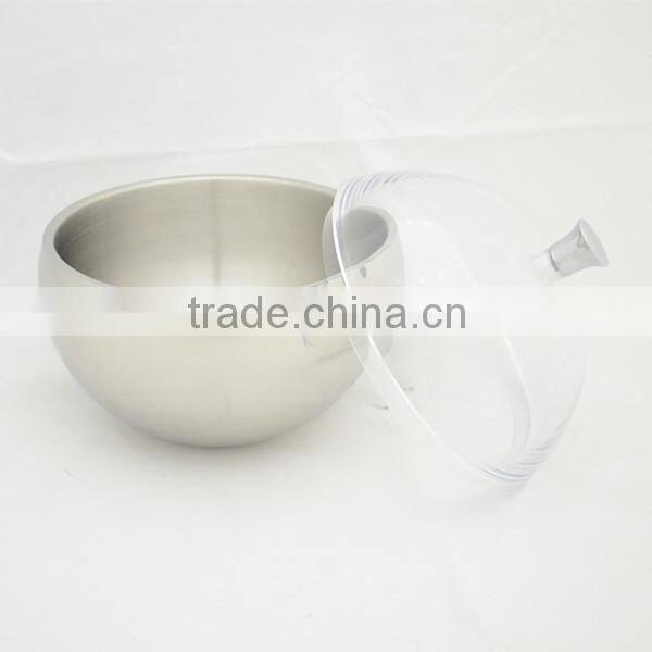 New Product Stainless Steel Ice Bowl / Mixing Bowl With Lid