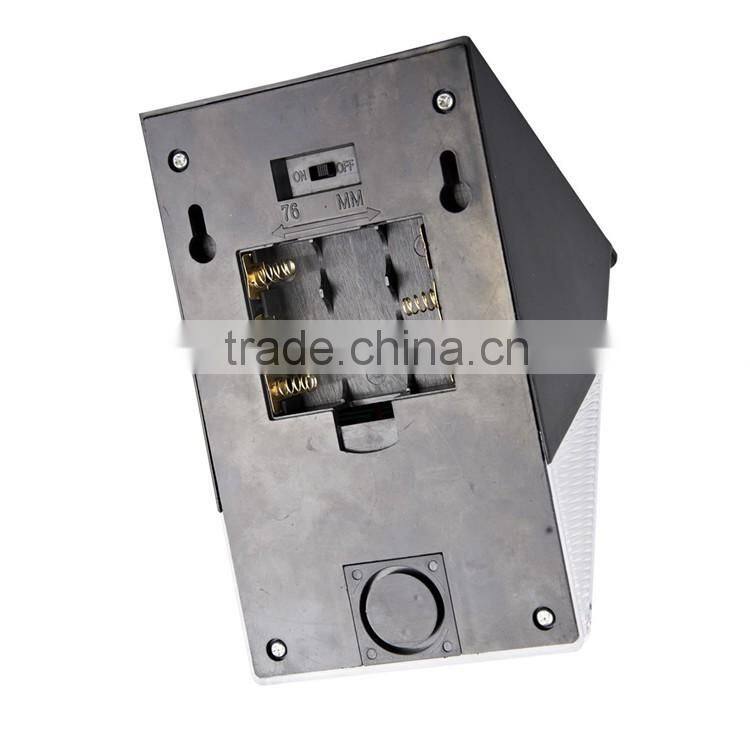 12 led triangle shell 240lm high brightness IP65 PIR sensor solar led wall light