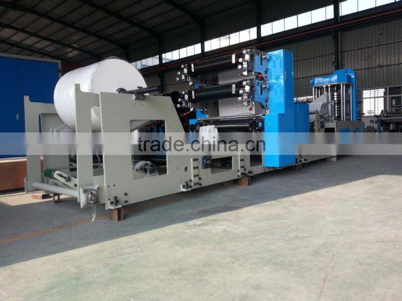 J: CDH-200-400H 2 Lines output High Speed Napkin Machine
