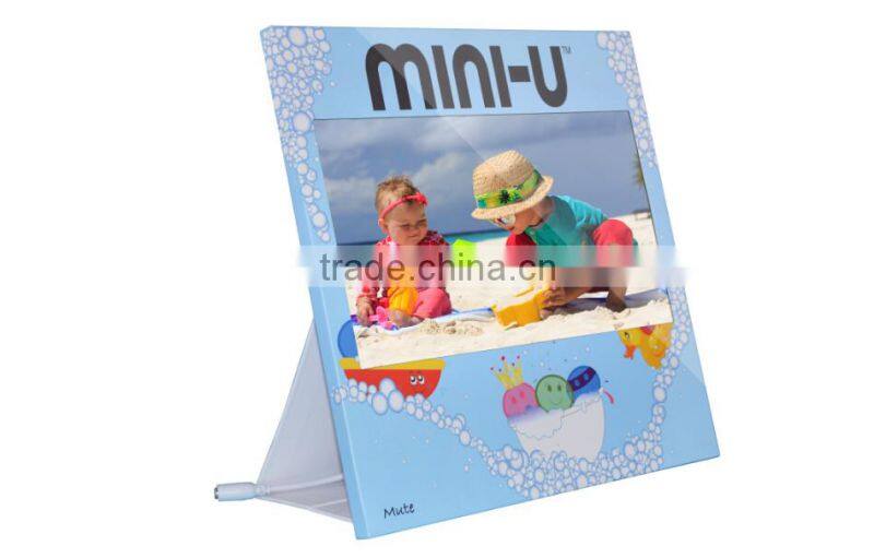 Motion sensor LCD video diaplay with stand