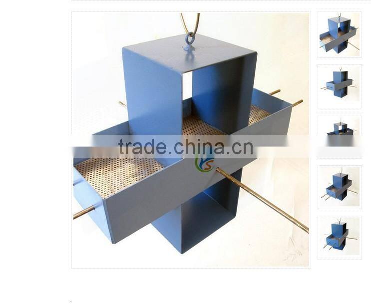Hot sale hanging garden large metal bird feeder