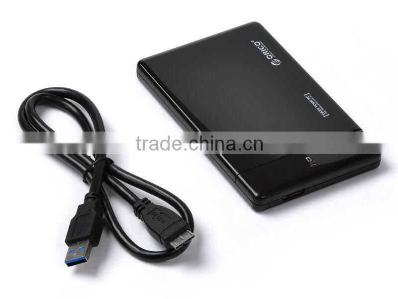 external HDD enclosure designed for 5~7mm thickness 2.5''SATA HDD