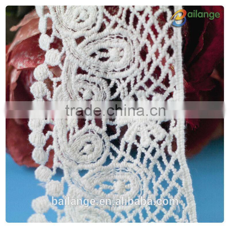 New Arrival colorful Embroidered garment african swiss voile lace for clothes