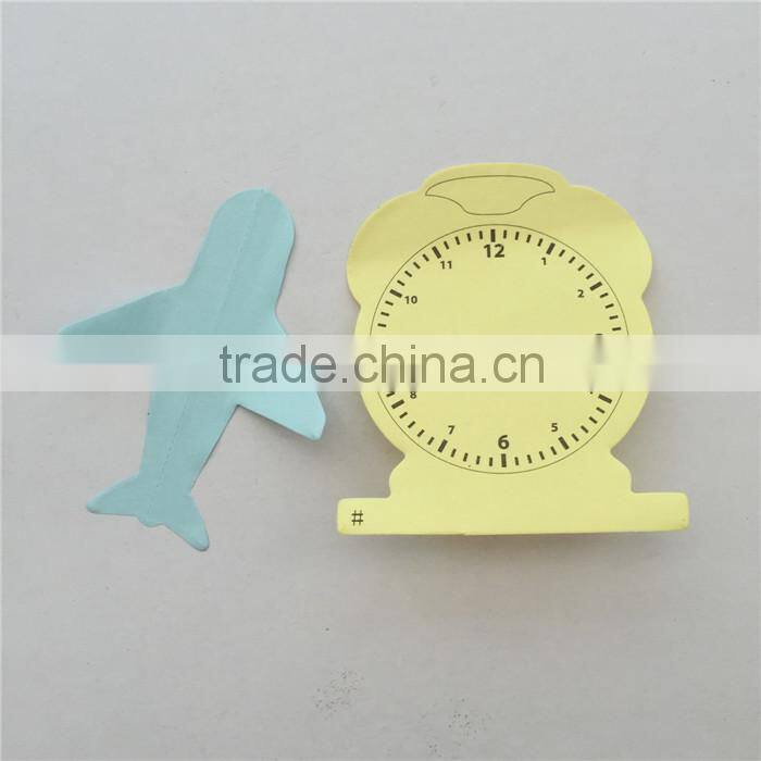 wholesale recycled die cut memo pad sticky note for school and office