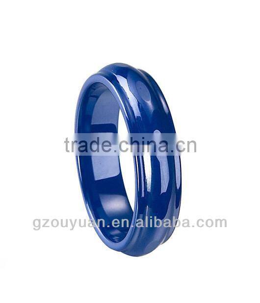 Blue Ceramic Ring