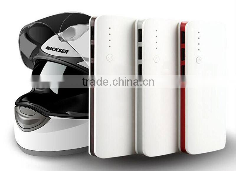 OEM hot sale manufacturer Three Socket port 15000mah high quality power bank in china market of electronic