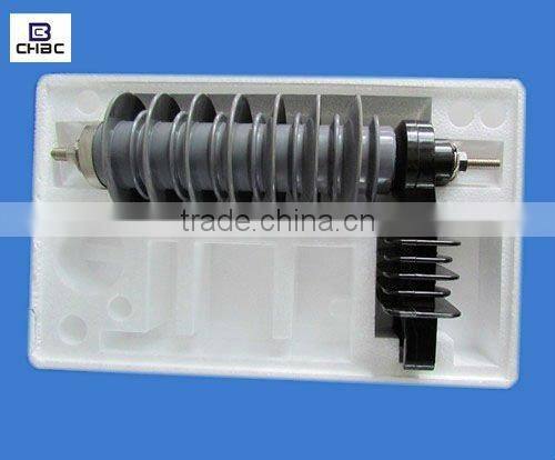 New design of high voltage low voltage arrester 3KV 6KV 9KV 12KV 21KV 24KV 33KV 36KV lightning rod arrester