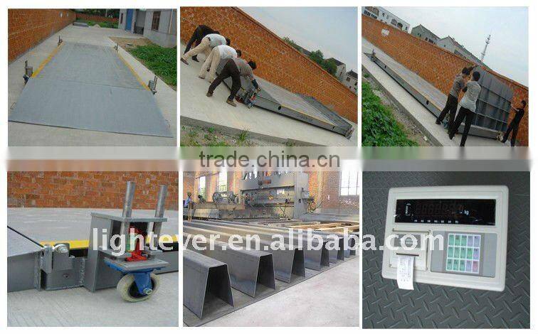 Concrete truck scale