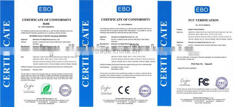 Digital Camera Battery for Nikon EN-EL8,1200mAh 3.7V