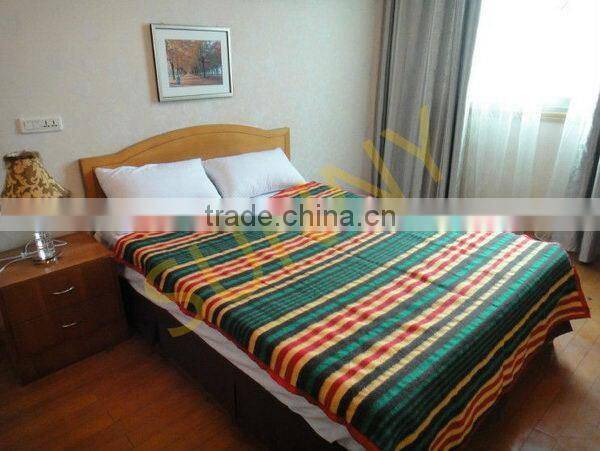2015 Wholesale High quality stripe wool blanket