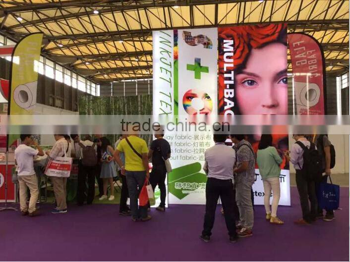 popular 100%poly High Quality printable backlit fabric for Mexico