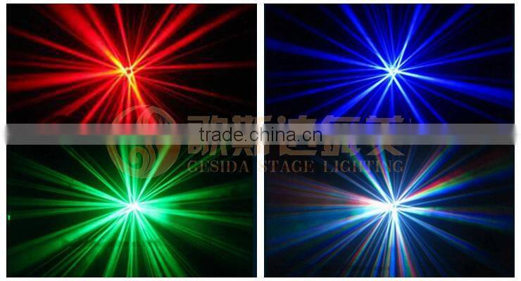 2016 Colorful Mini Six Eyes Multi-beam LED stage effect lighting