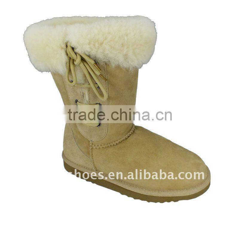 leather boots women