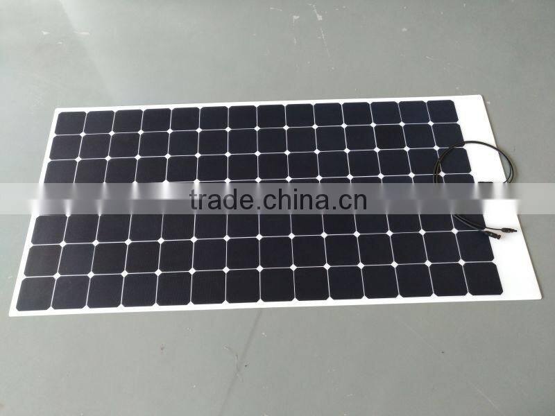 High efficiency Sunpower cell Semi Flexible solar panel 300W 320W