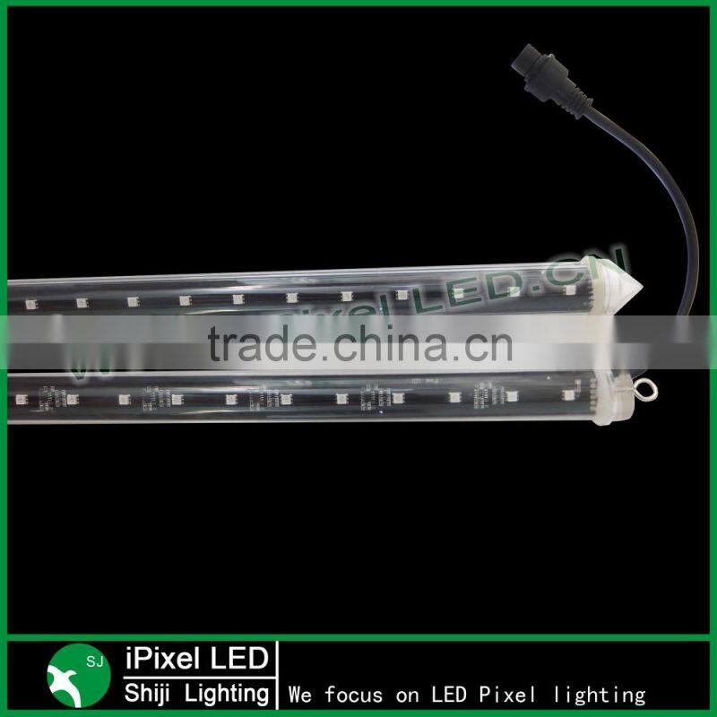Dmx led rgb tube light waterproof led tube light 3d magic vertical tube