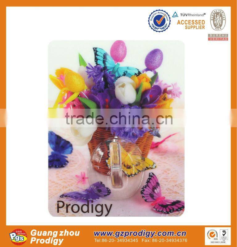 Adhesive reusable magic hooks with PVC