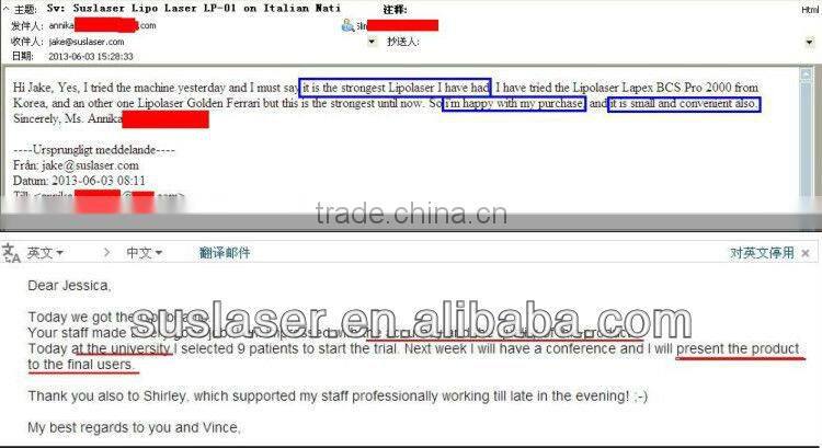 best laser diode effective slimming machine LP-01/CE i lipo laser for body slimming