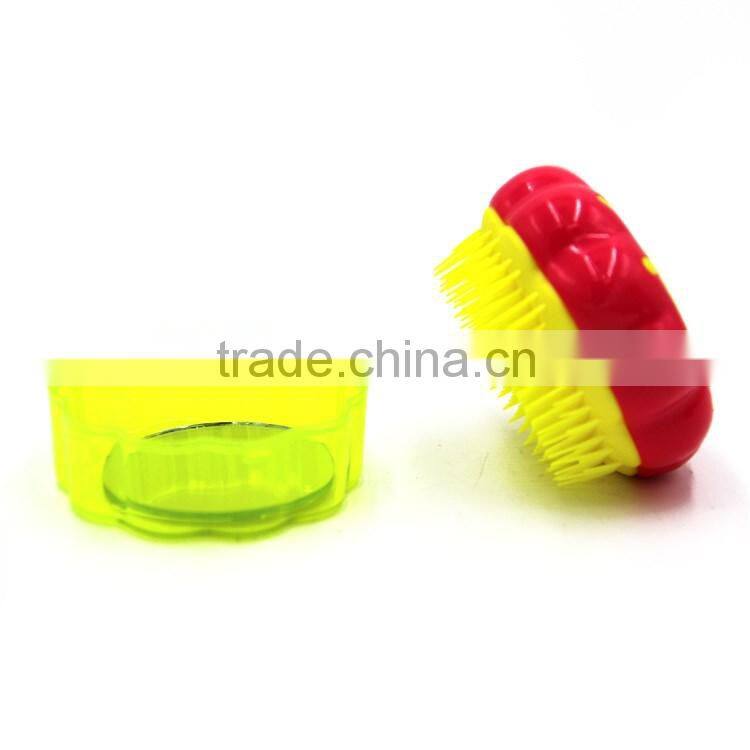 New Design Lovely Pattern Portable Detangling Hair Brush For Children