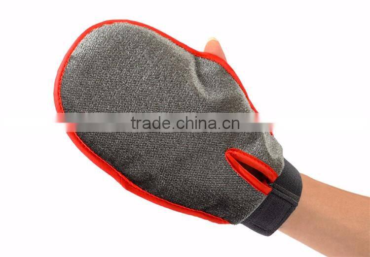 Dog Body Shower Glove True Touch Deshedding Bath Pet Grooming Glove