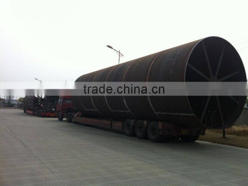 Wet process rotary kiln