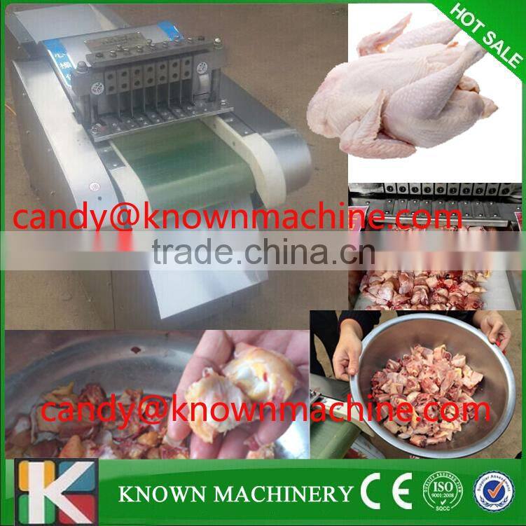 chicken meat cube cutting machine / frozen meat cutter