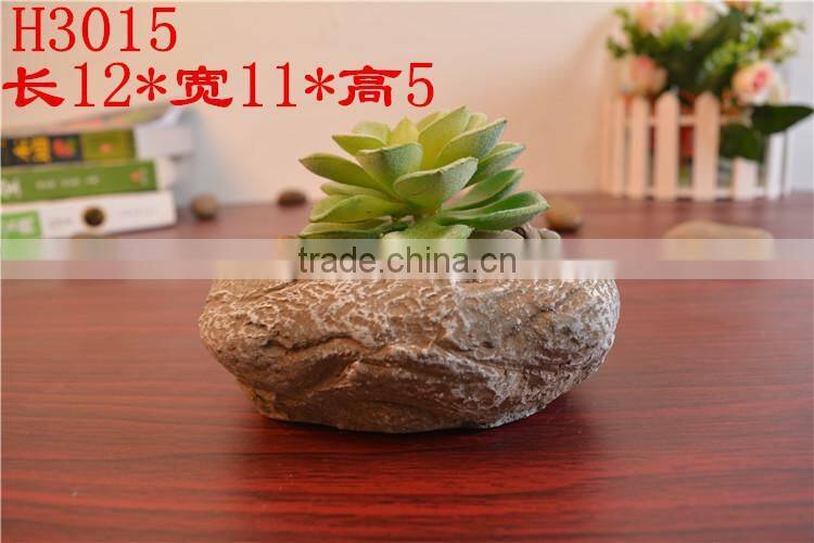 lovely decorative natural stone flower pot stone crafts