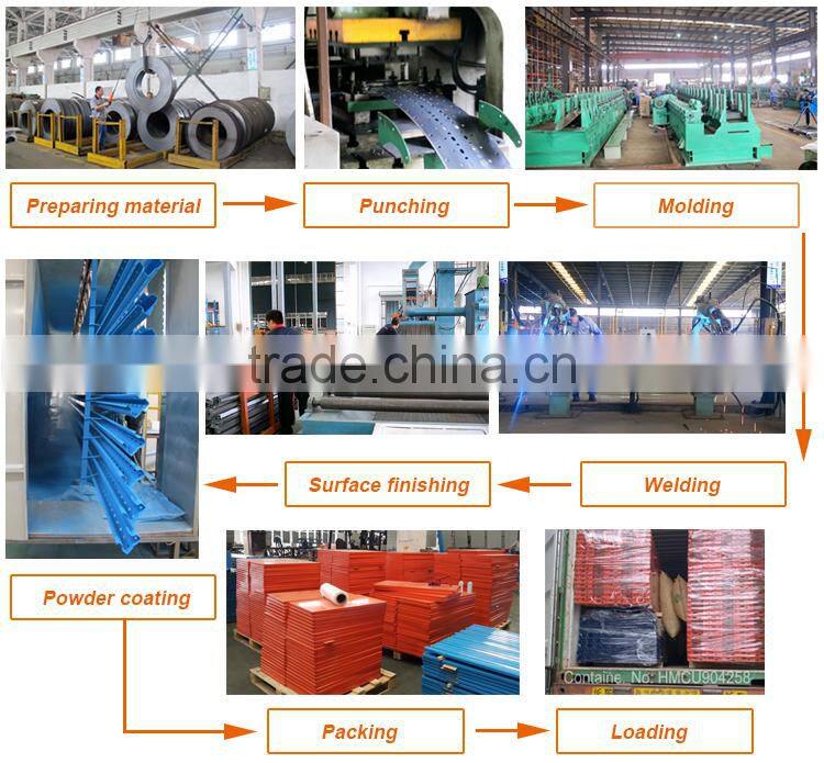 Pallet rack upright protector for storage