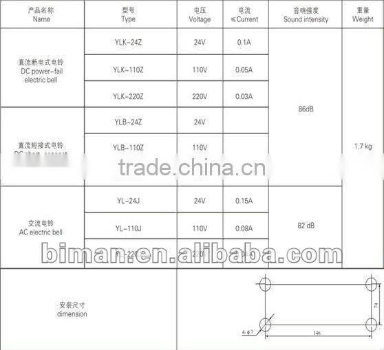 YLK Marine sound signal/marine bell