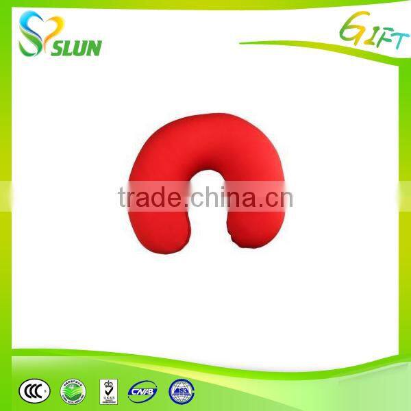 Customized cotton material u-shape outdoor pillows