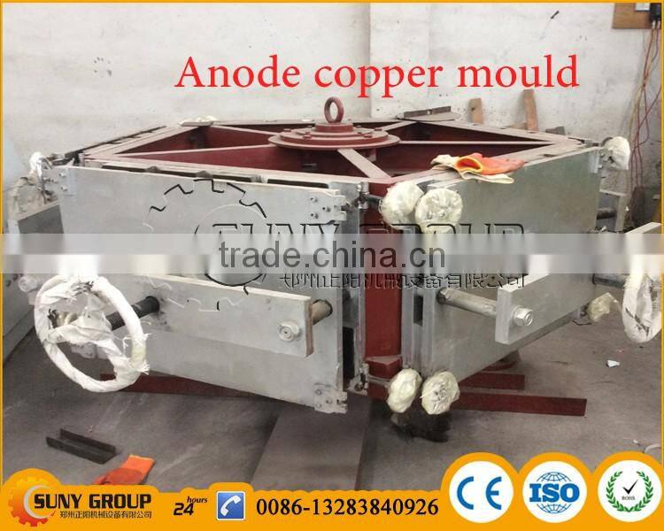 waste PCB recycling equipment copper electrolysis system for copper and precious metal recovery