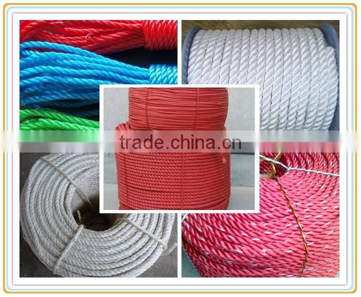 china taian plastic pp pe twine rope twisting machine
