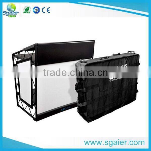 1000*904*1150mm LED Dj booth Bar table with acrylic board
