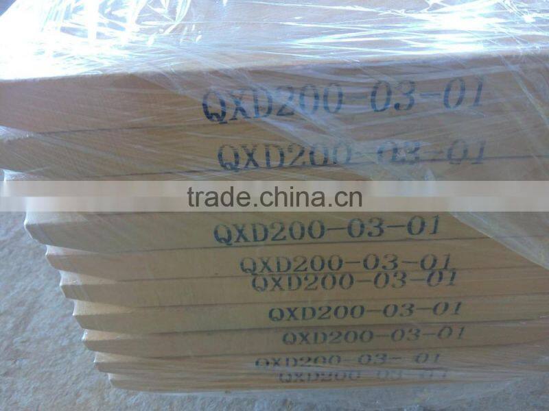 Excavator mini excavator serrated cutting blade for Caterpillar