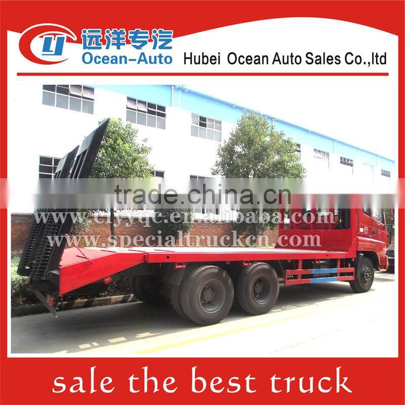 Dongfeng 6x4 truck flat load bed with payload 15 ton for sale